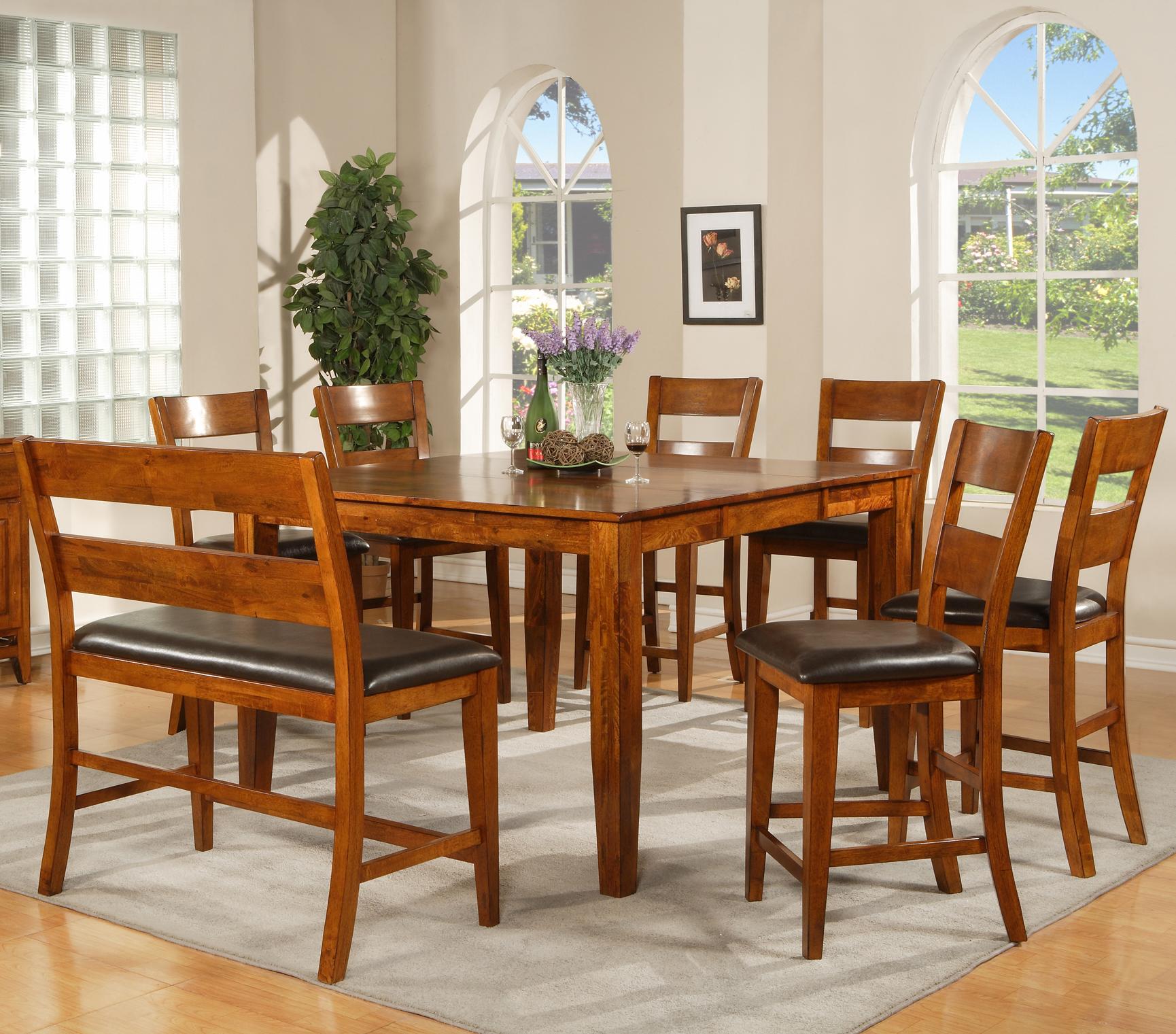 Steve Silver Mango Counter Height Table with Tapered Legs Van Hill