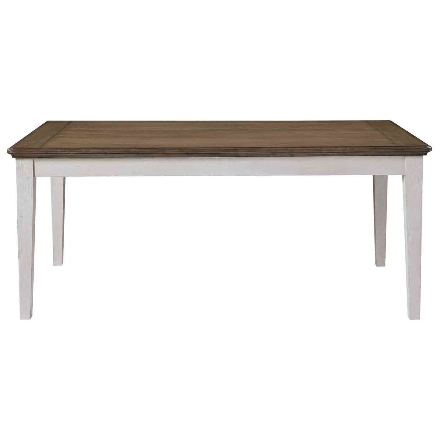 Steve Silver Pendleton Modern Farmhouse Dining Table with Storage