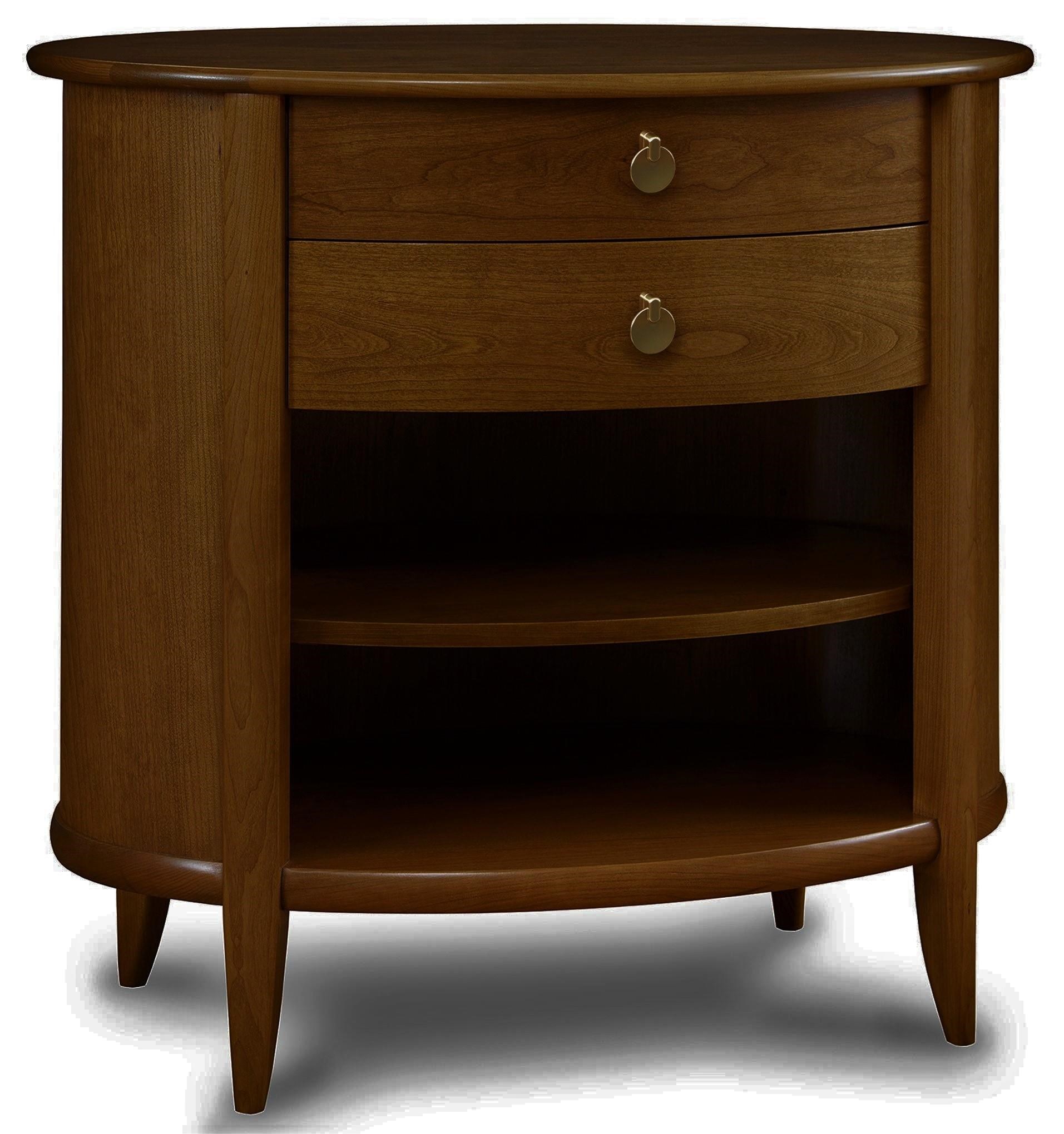 Stickley Maritime Oval Nightstand Sprintz Furniture Nightstands