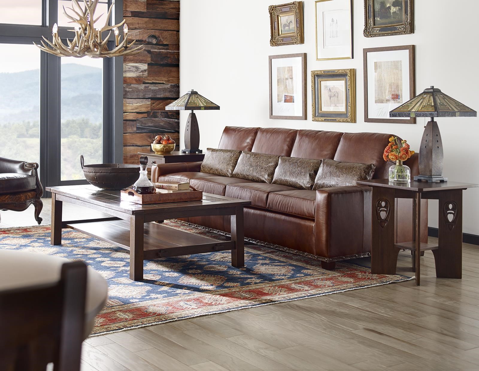 Stickley Upholstery Leather Sofa Williams & Kay Sofas