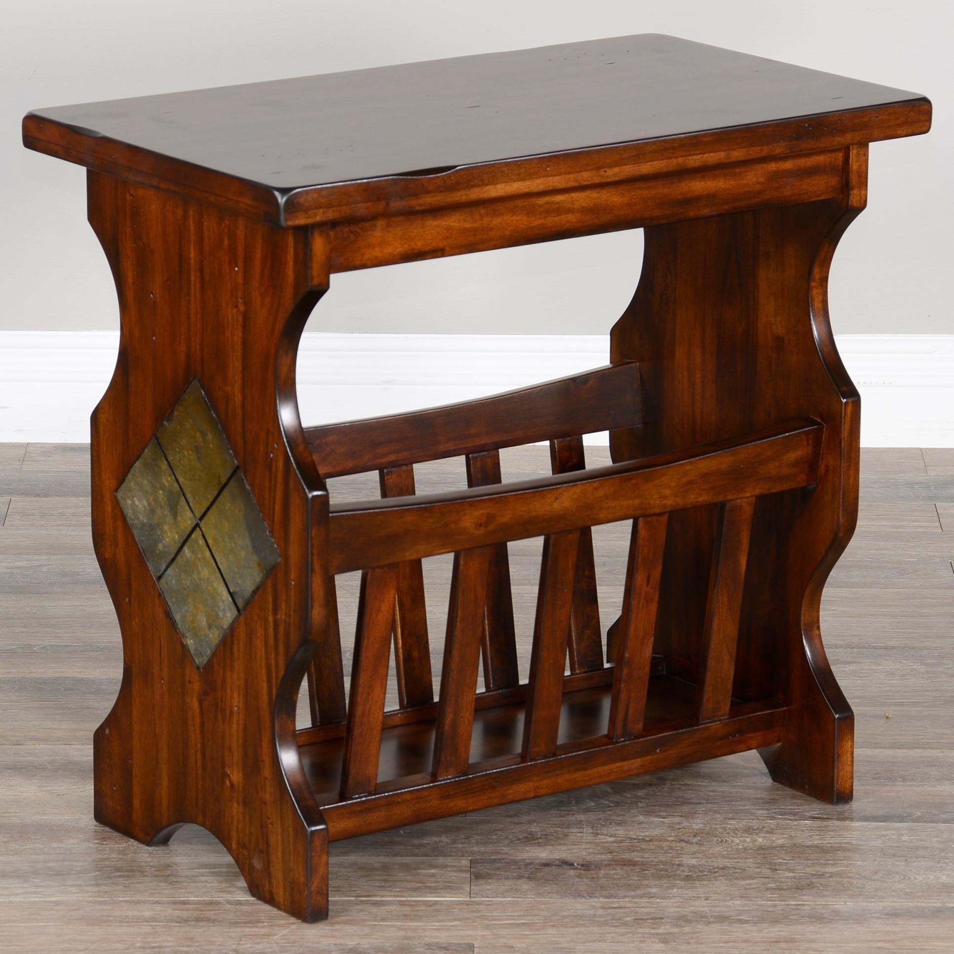 With Magazine Rack Table Top