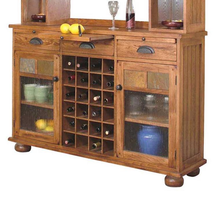 Sunny Designs Sedona Rustic Oak Server Conlin's Furniture Servers