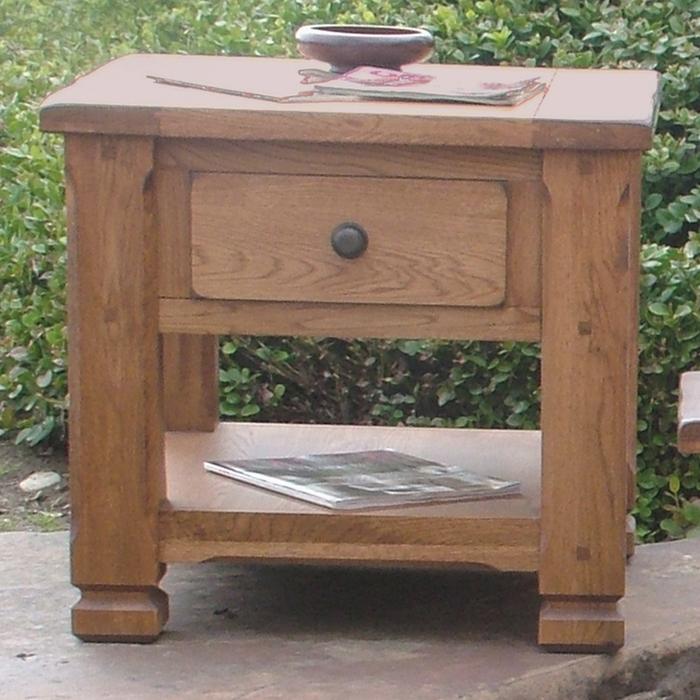 Sunny Designs Sedona Rustic Oak End Table Fashion Furniture End Tables