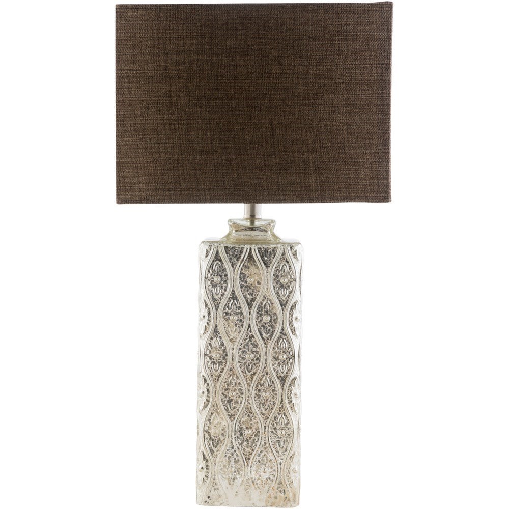 Surya Avison Mercury Glass Glam Table Lamp Wayside Furniture Table