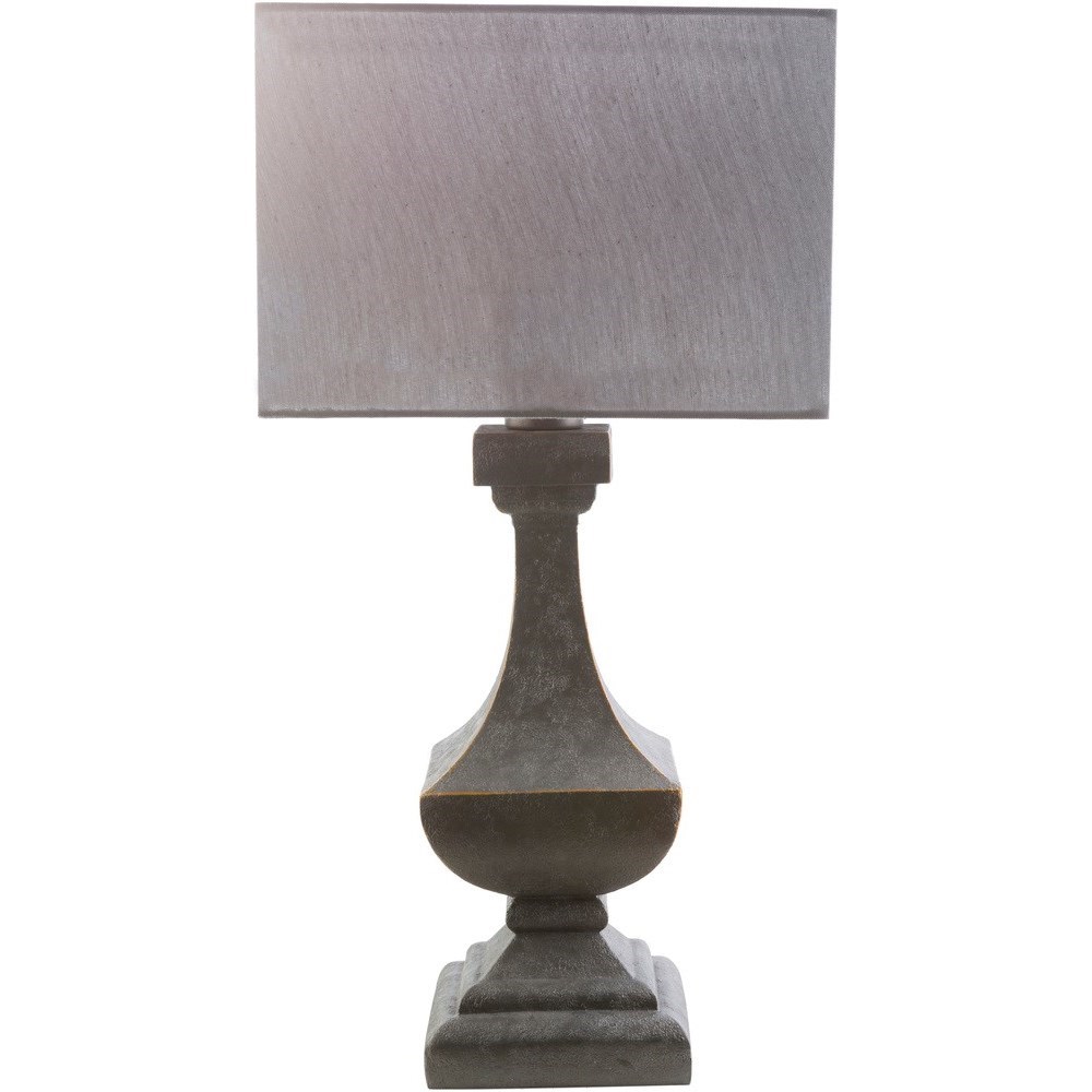 Surya Davis Antique Pewter Modern Table Lamp Jacksonville Furniture