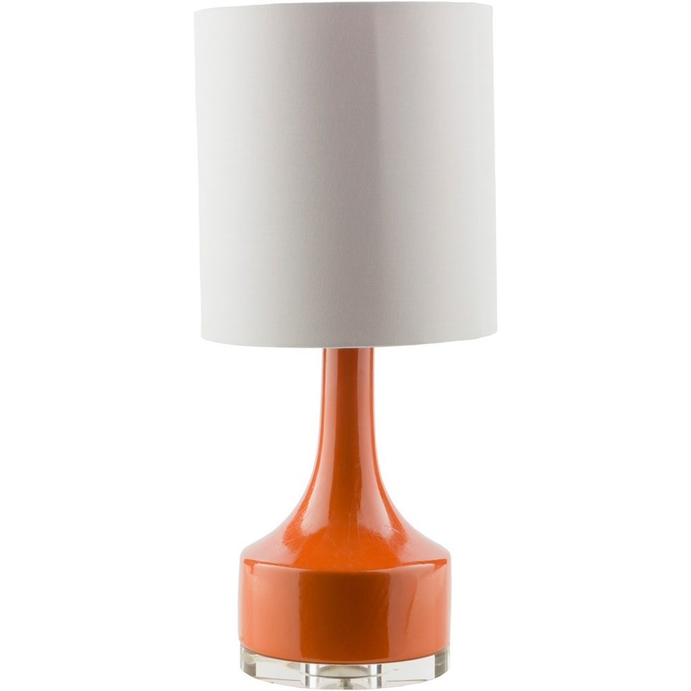 Surya Farris Orange Modern Table Lamp | Wayside Furniture | Table Lamps