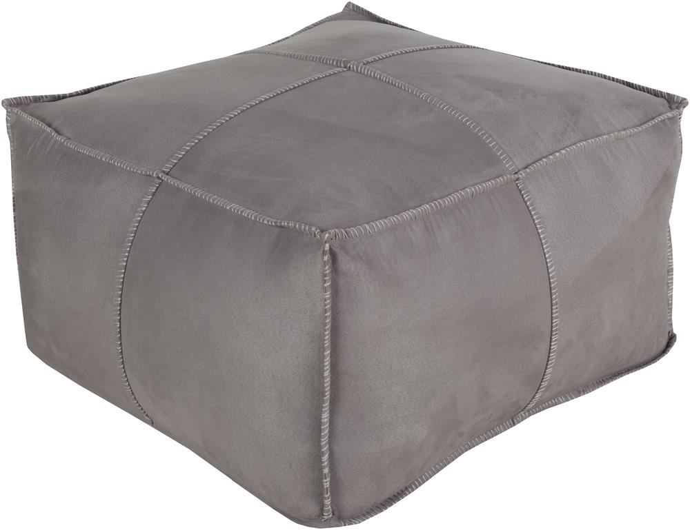 Surya Poufs 24" x 24" x 13" Pouf Wayside Furniture Textiles Poufs