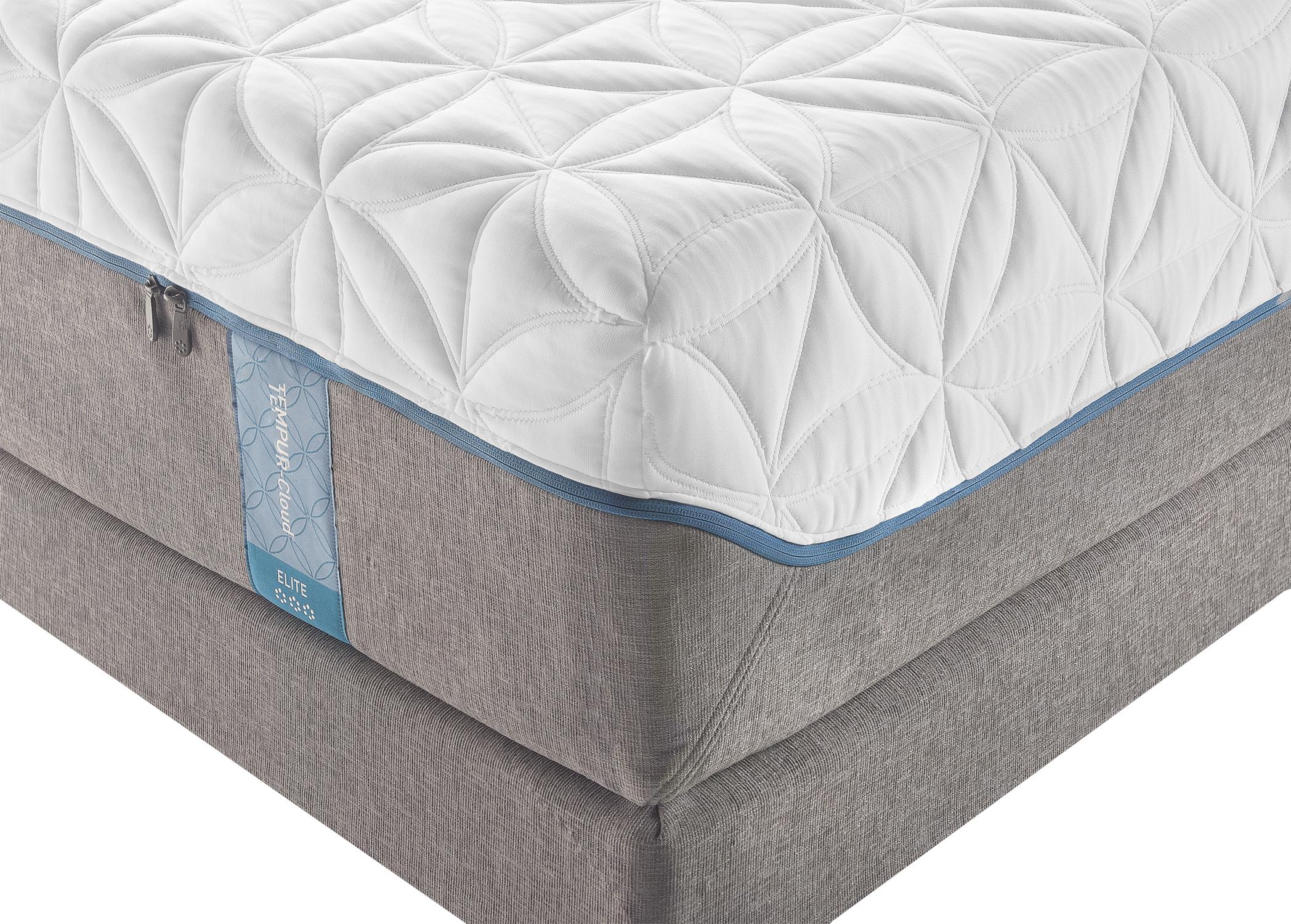 Tempur-Pedic TEMPUR-Cloud Elite California King Extra-Soft Mattress and Foundation Coconis ...