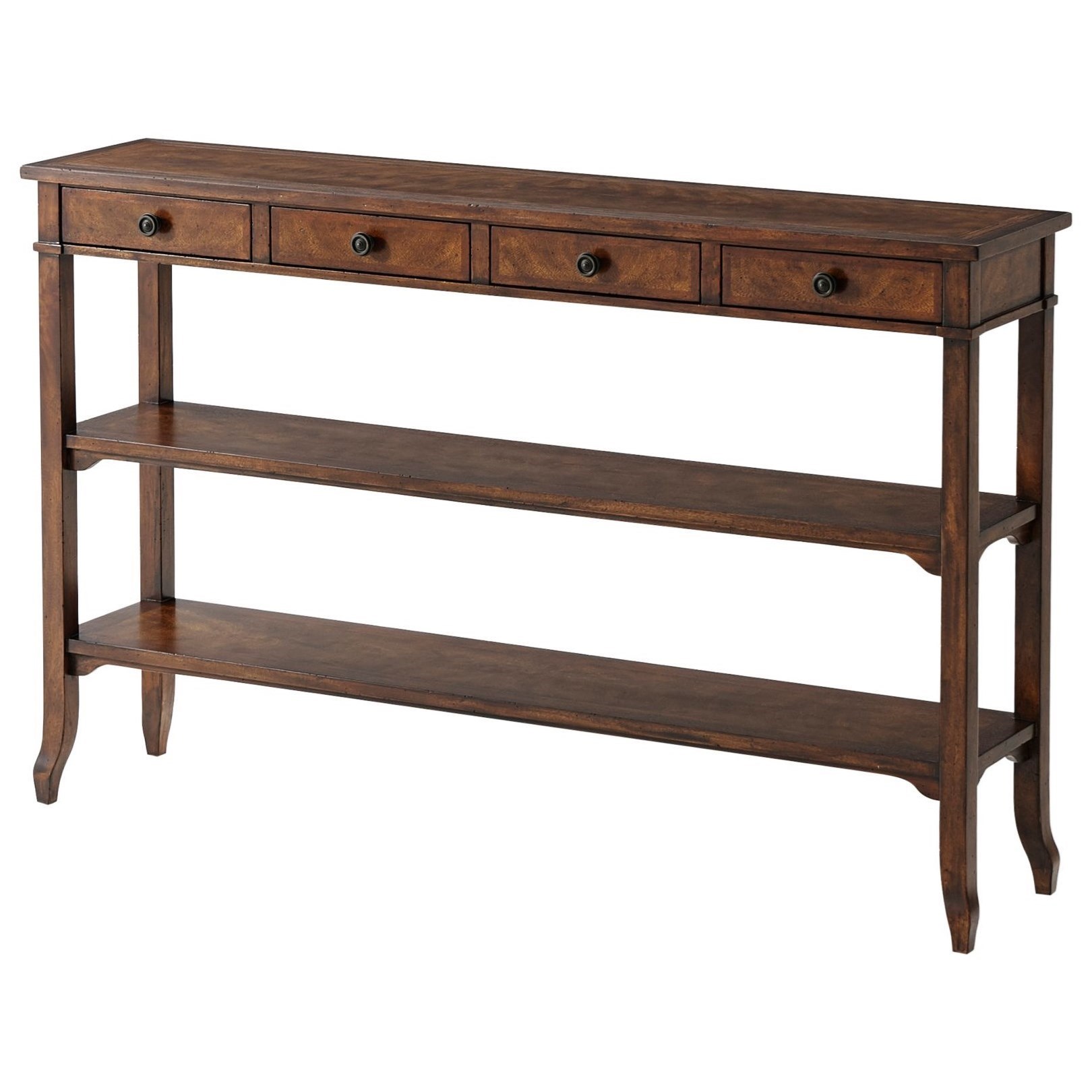 4-Drawer Console Table
