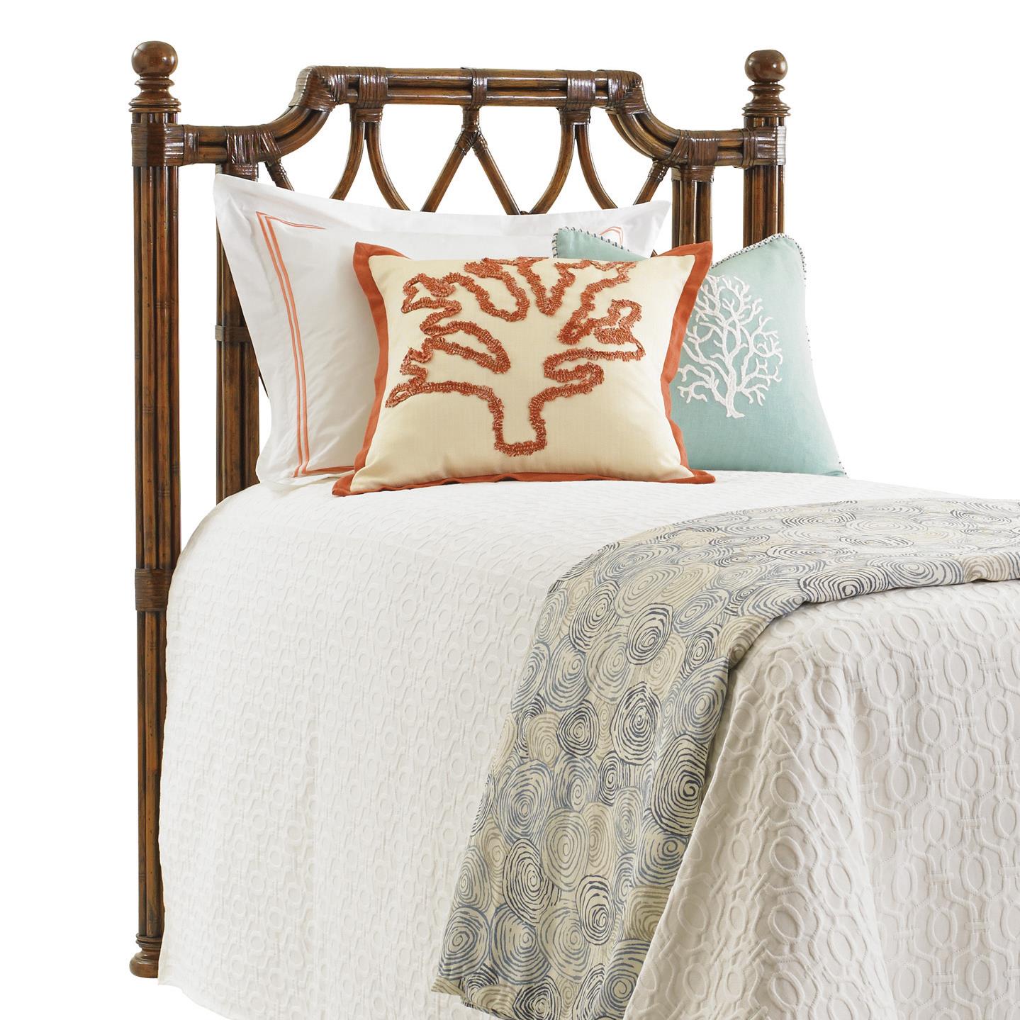 Island Breeze Rattan Headboard