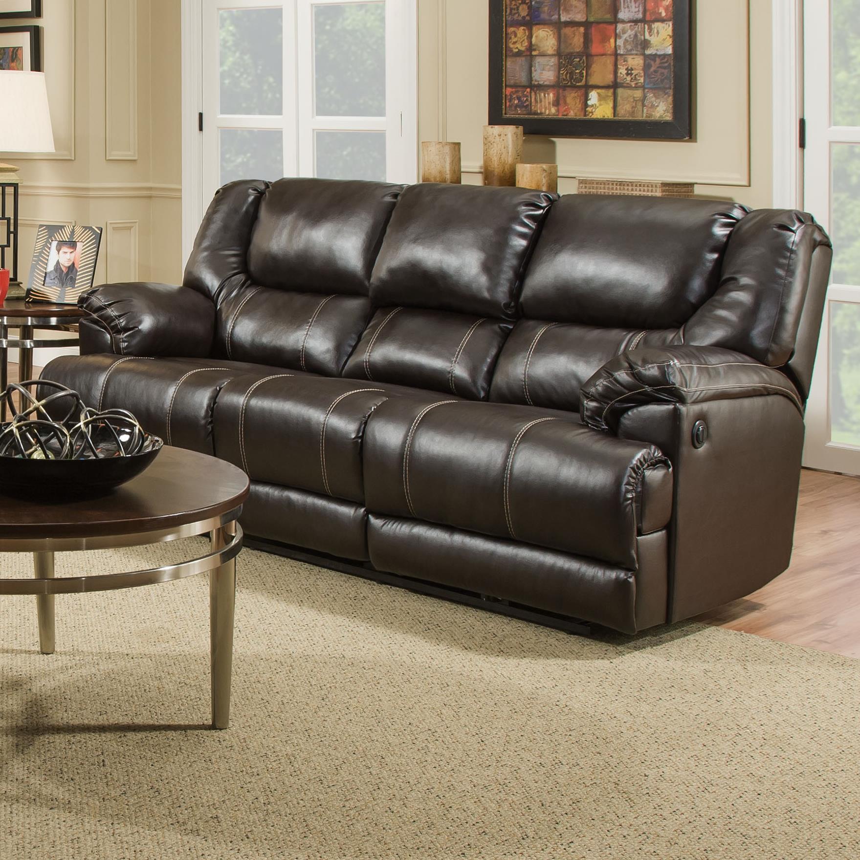 United Furniture Industries 50451 Casual Motion Sofa with Table