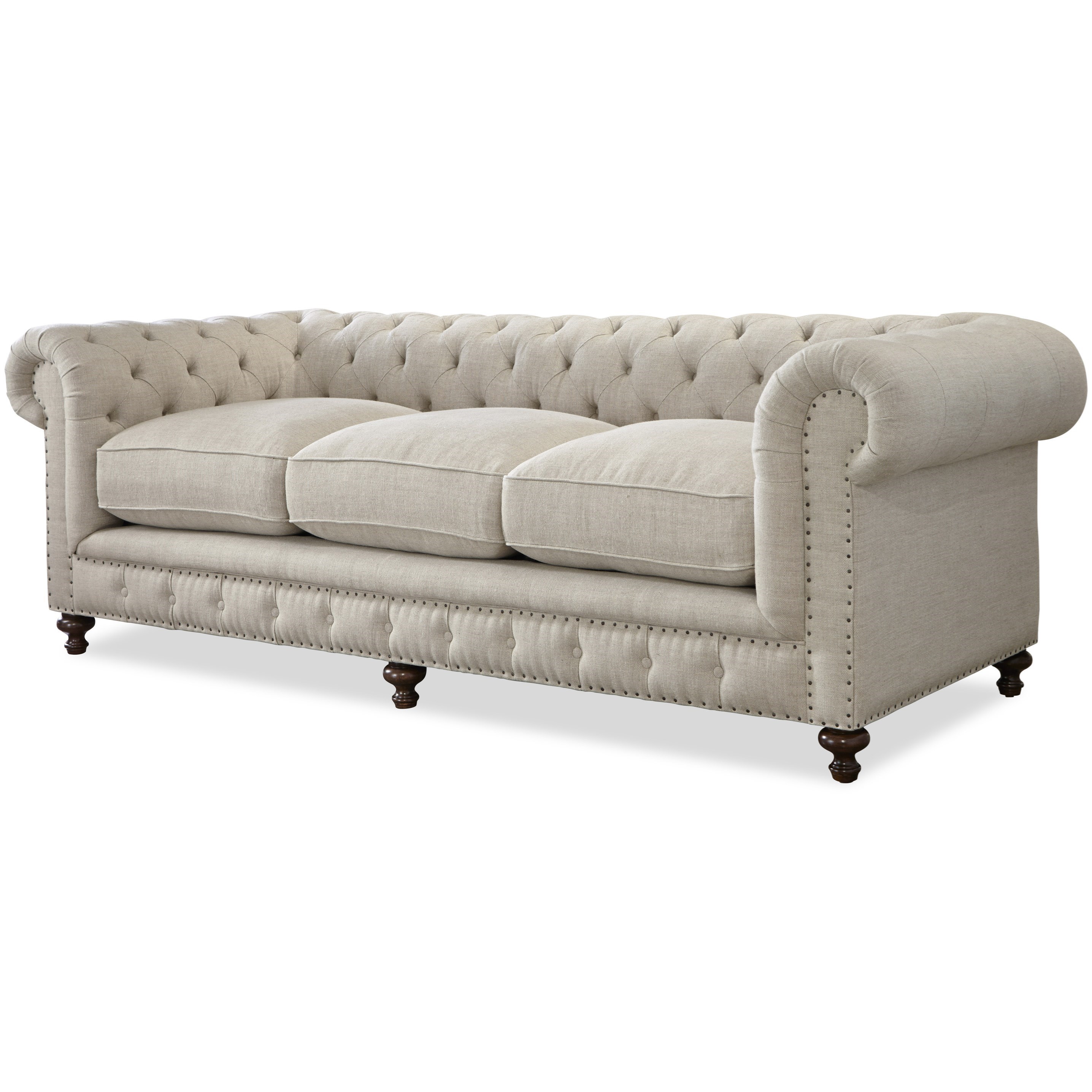 Universal Berkeley Chesterfield ButtonTufted Sofa Reeds Furniture Sofas