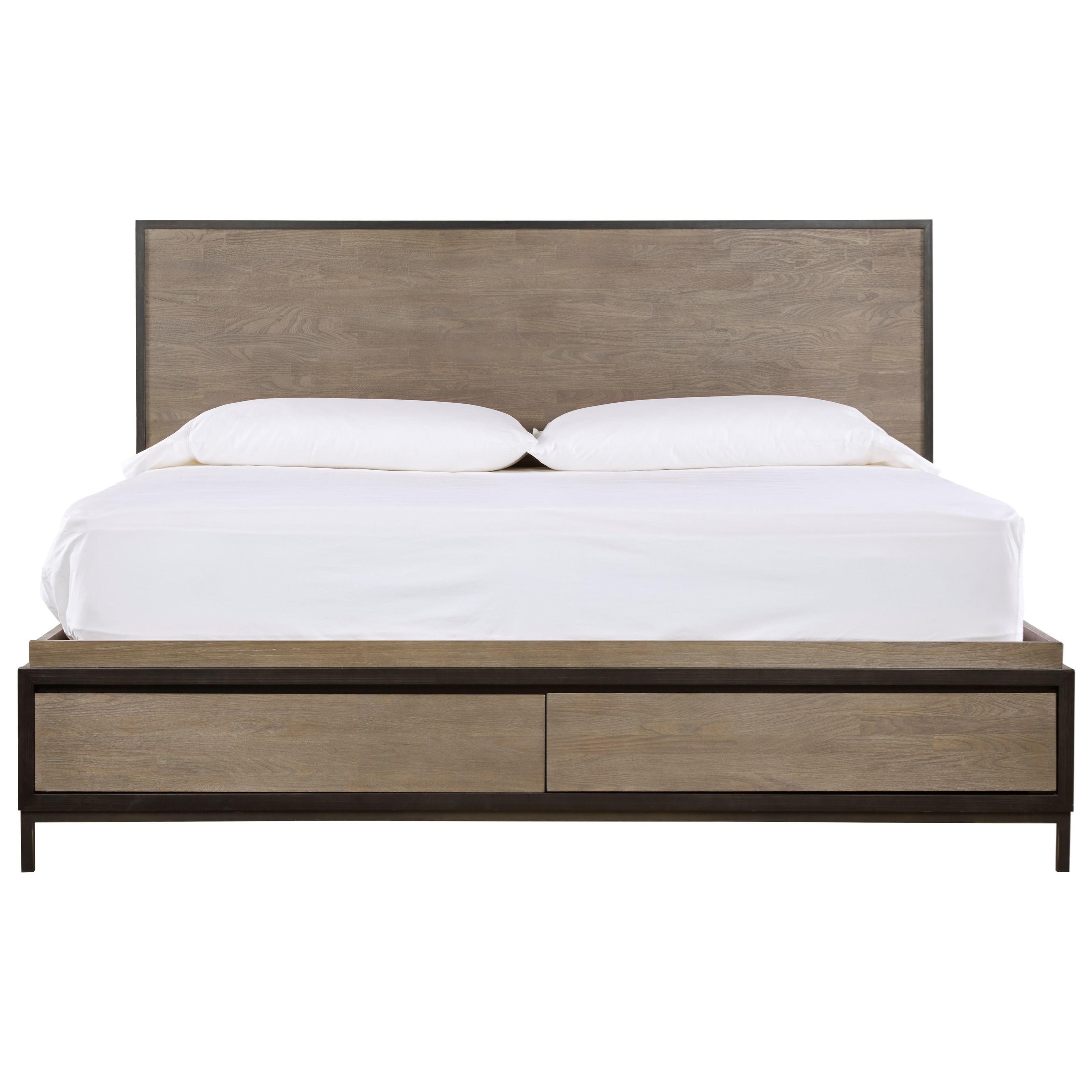O'Connor Designs Curated Spencer Queen Storage Bed with 2 Drawers