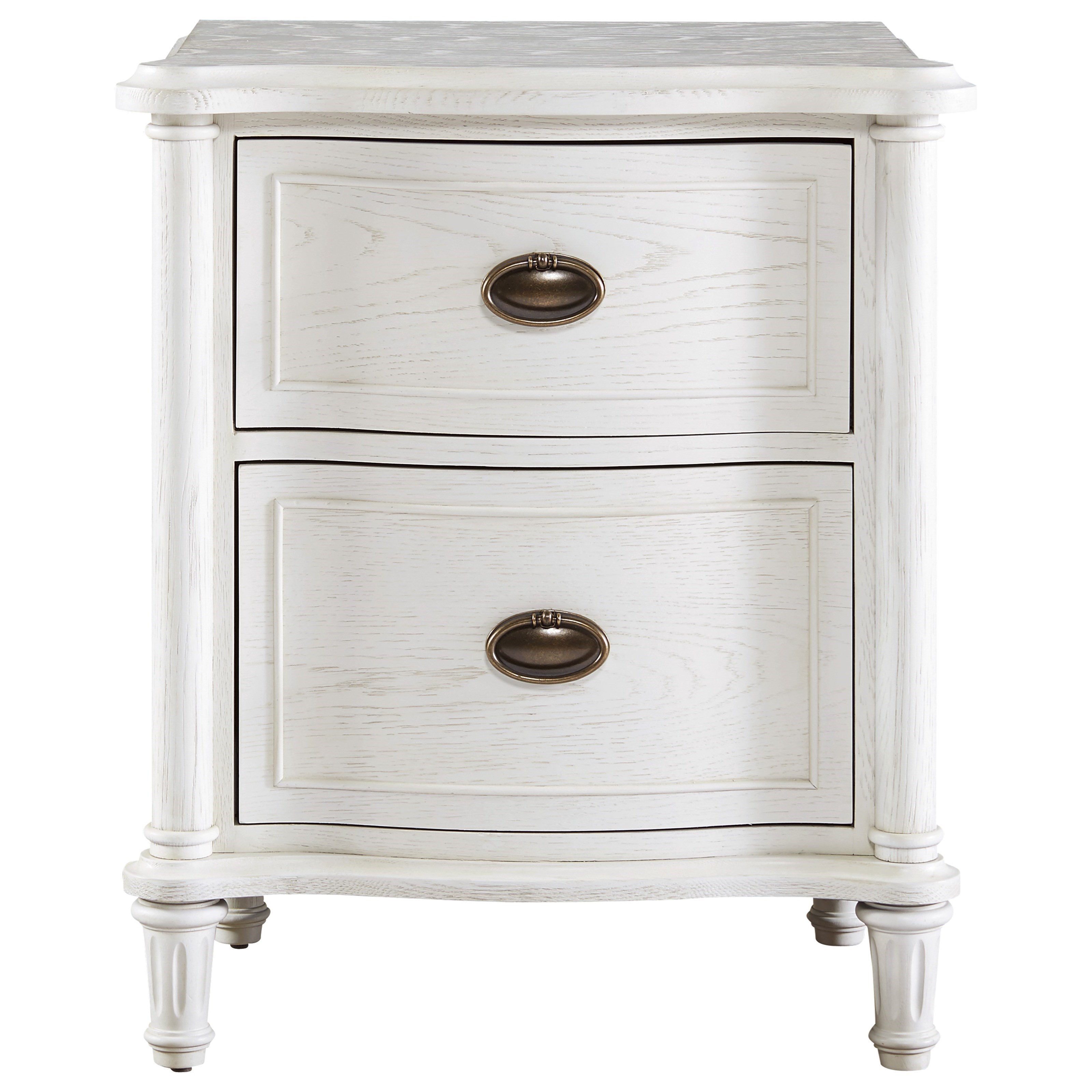 Universal Curated Amity Nightstand with 2 Drawers Howell Furniture
