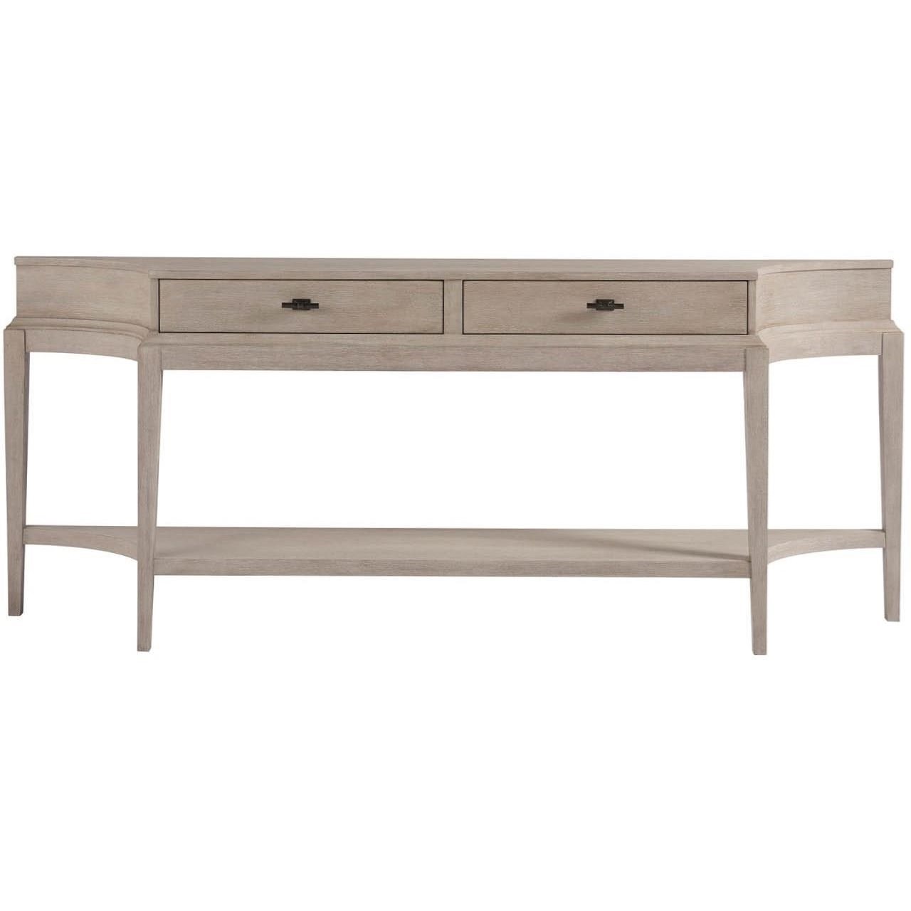 Universal Midtown Transitional 2Drawer Console Table Jacksonville Furniture Mart Sofa
