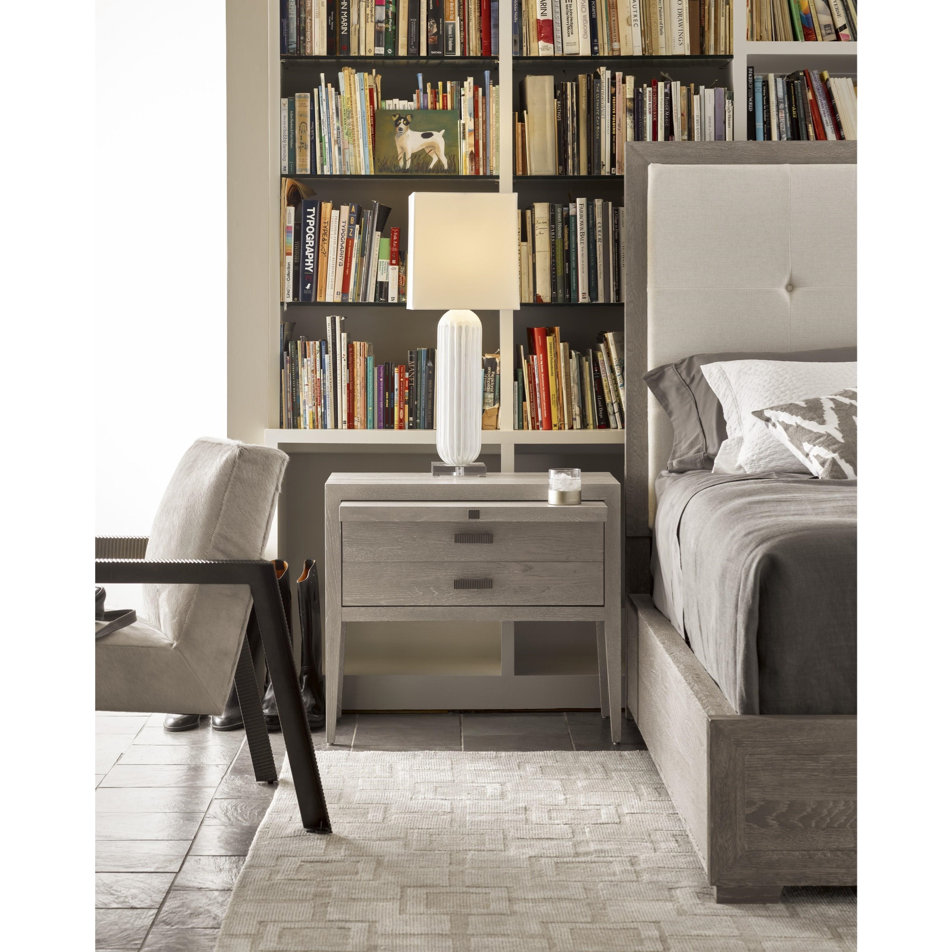 Universal Modern Contemporary Kennedy Nightstand Howell Furniture