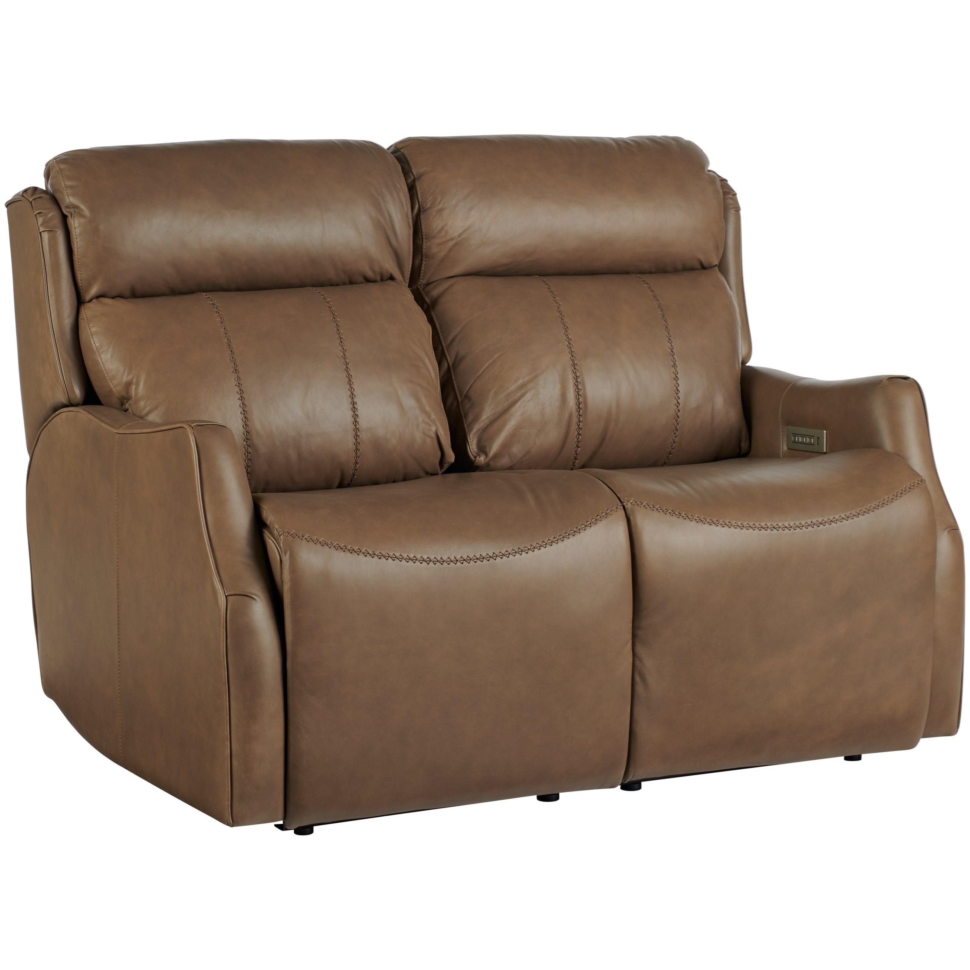 Universal Motion Transitional Watson Motion Loveseat with Power Recline