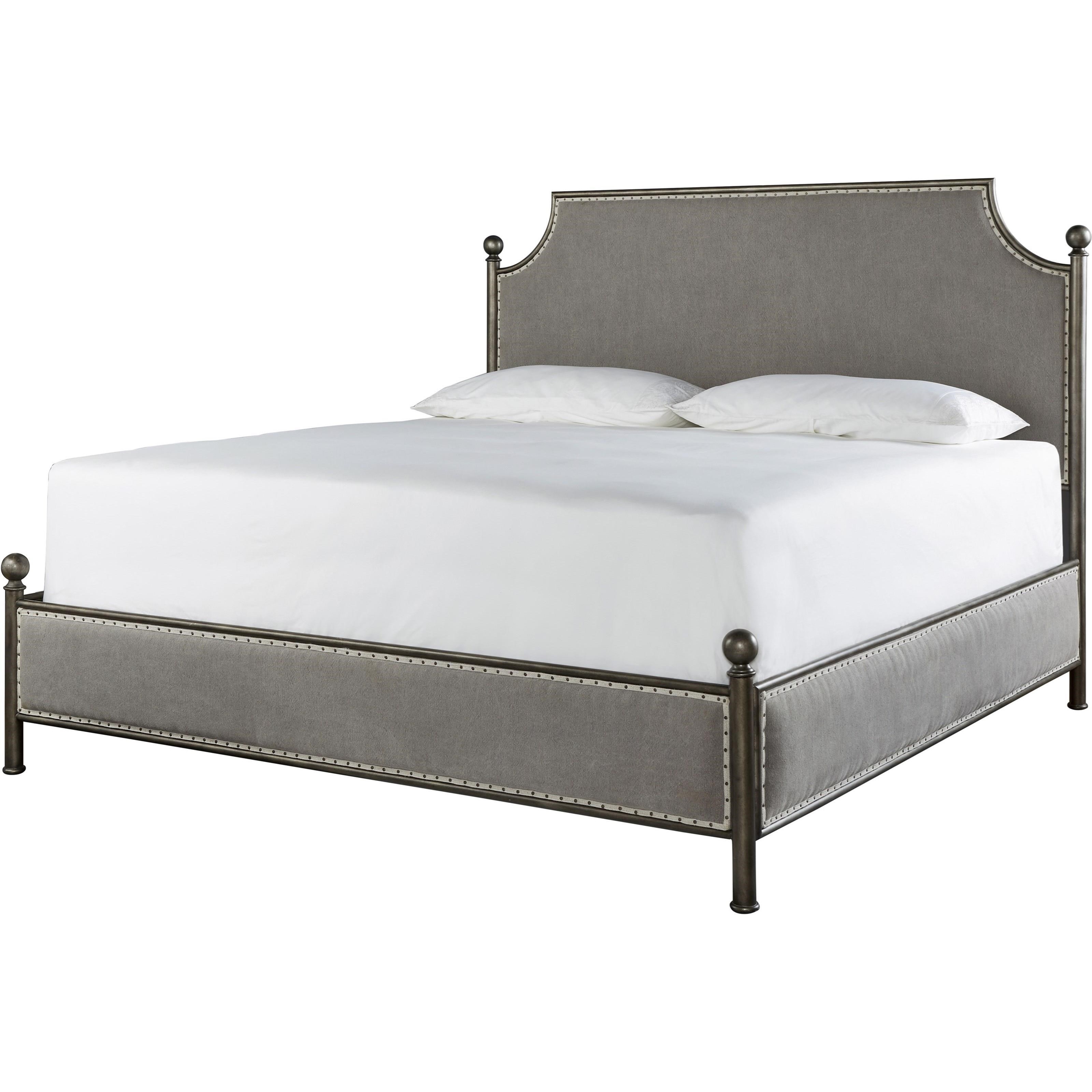 Universal Sojourn Respite Queen Upholstered Bed with Removable Canopy
