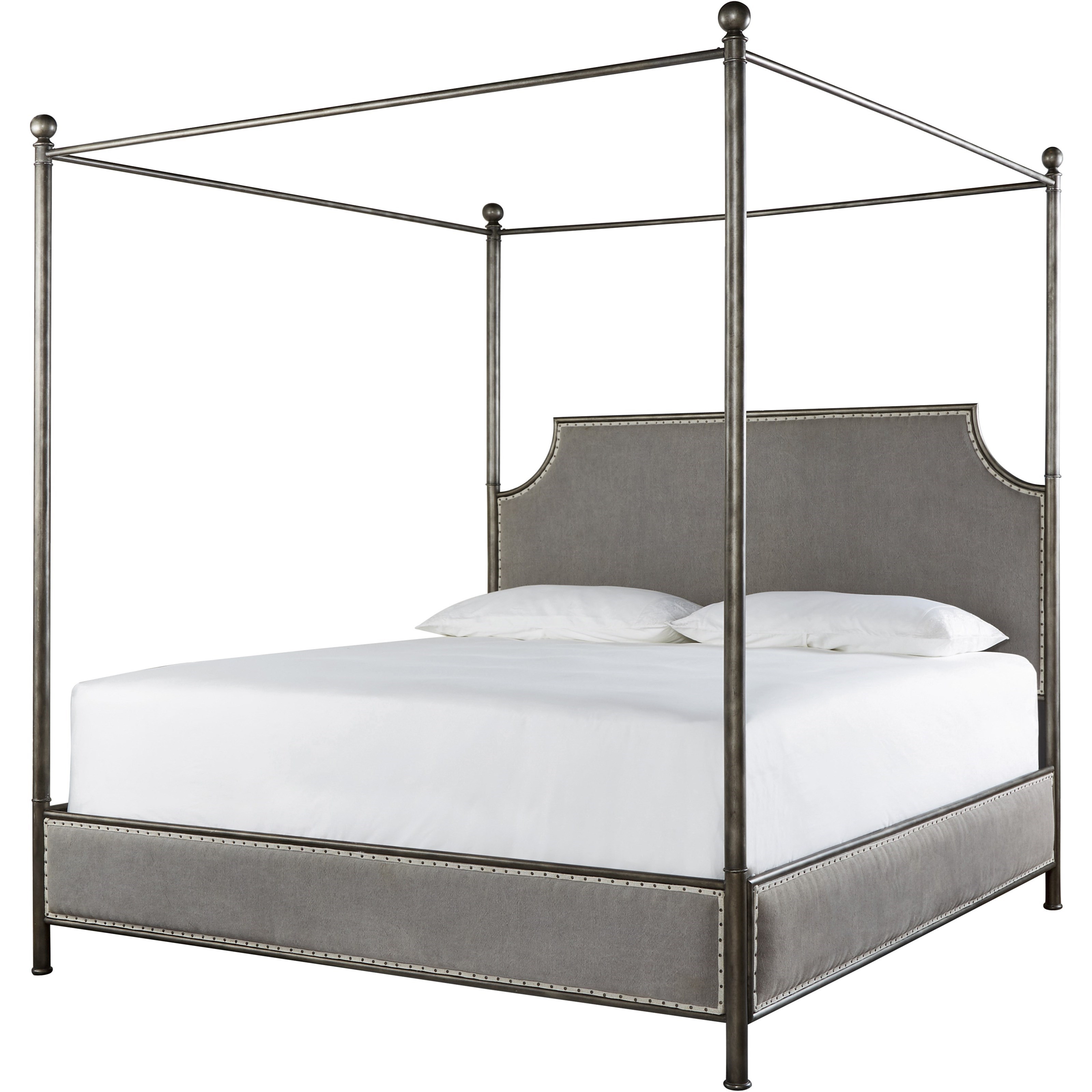 Universal Sojourn Respite King Upholstered Bed with Removable Canopy