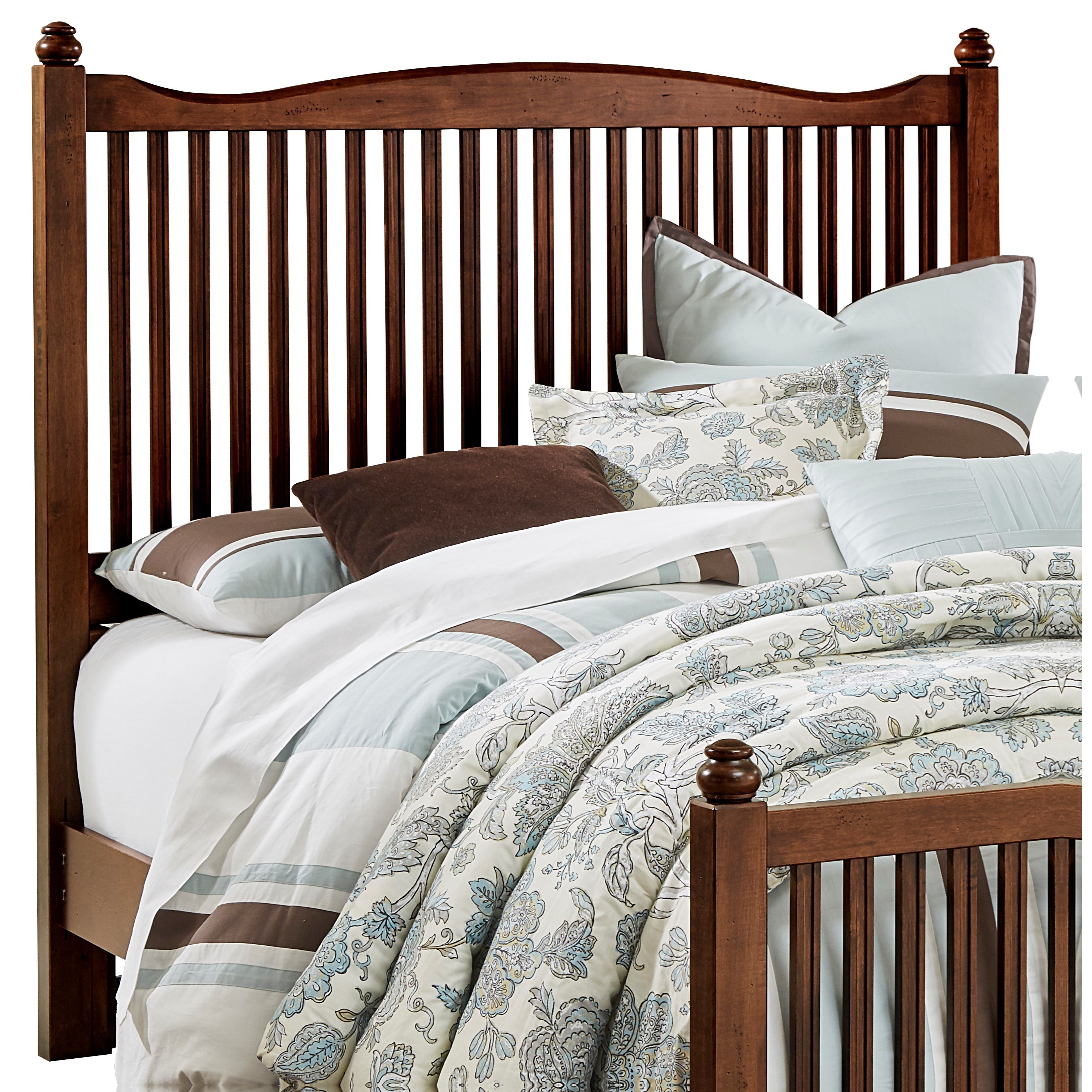 Vaughan Bassett American Maple Solid Wood King Slat ... Vaughan Bassett Amer