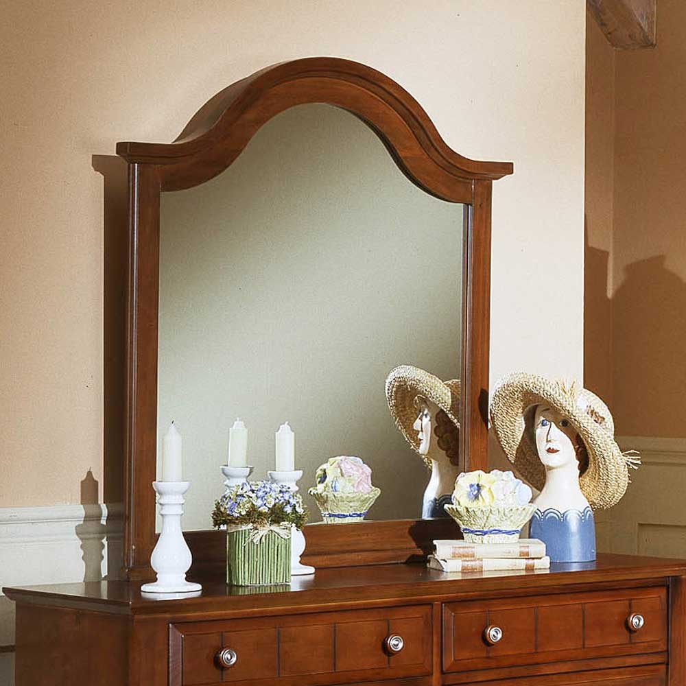 Vaughan Bassett Cottage Mirror / Vertical Dresser Mirror Value City Furniture Dresser Mirrors