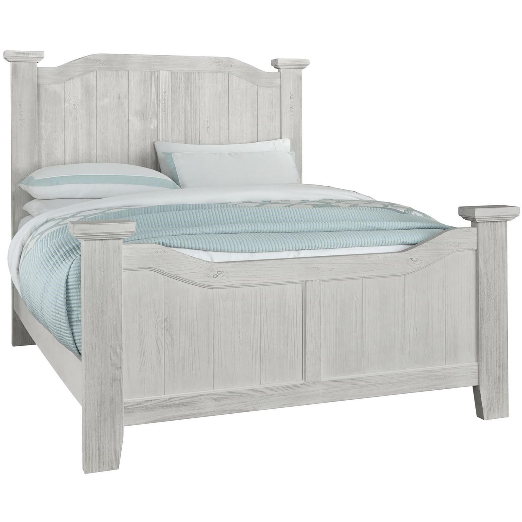 Vaughan Bassett Sawmill Transitional Queen Arch Bed Furniture