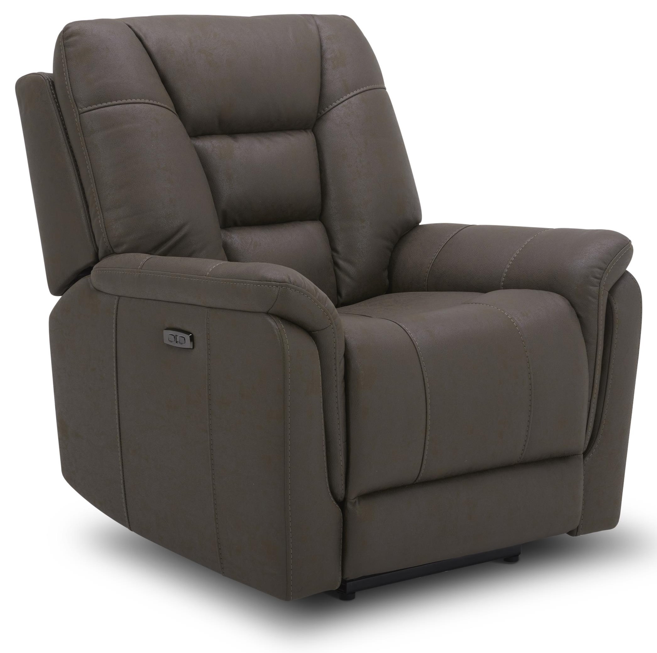 Warehouse M 9123 11743414 Power Recliner with Power Headrest Pilgrim