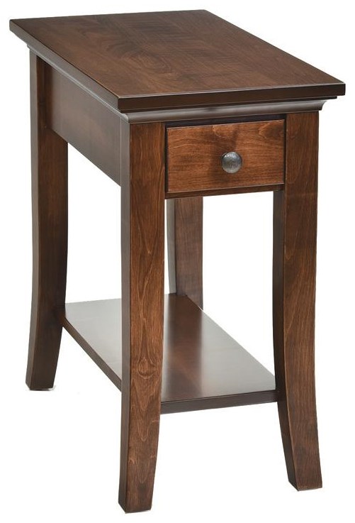 Hopewood Carlisle Shaker Chairside Table Wayside Furniture End Tables