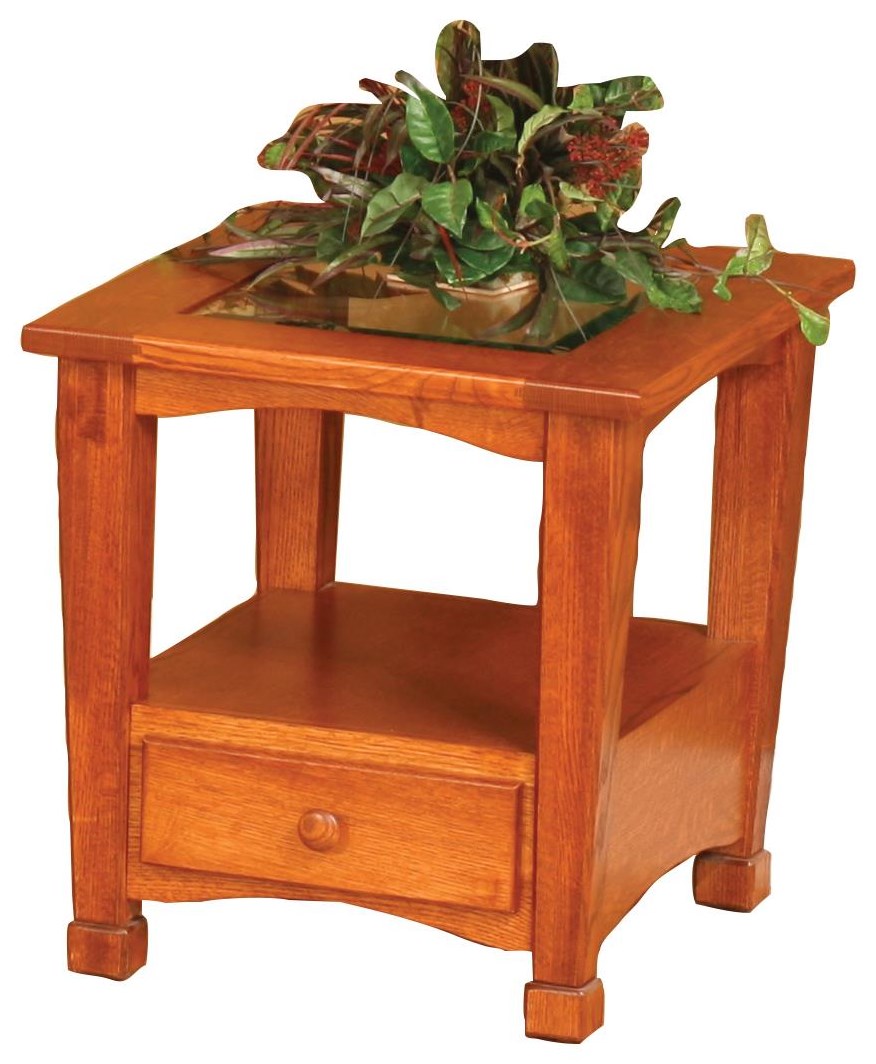 Hopewood Granville Shaker End Table Wayside Furniture End Tables