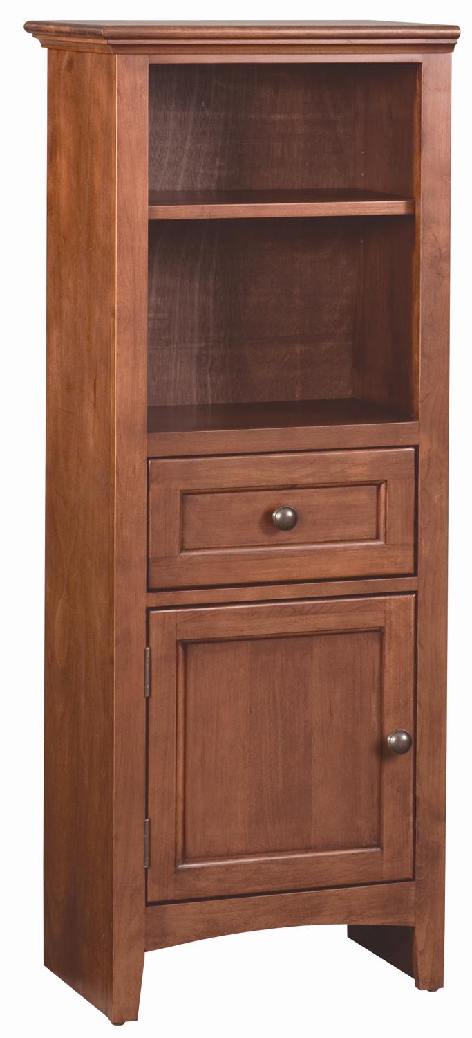 Whittier Wood McKenzie. 1374GAC2 Transitional Bookcase Piers with