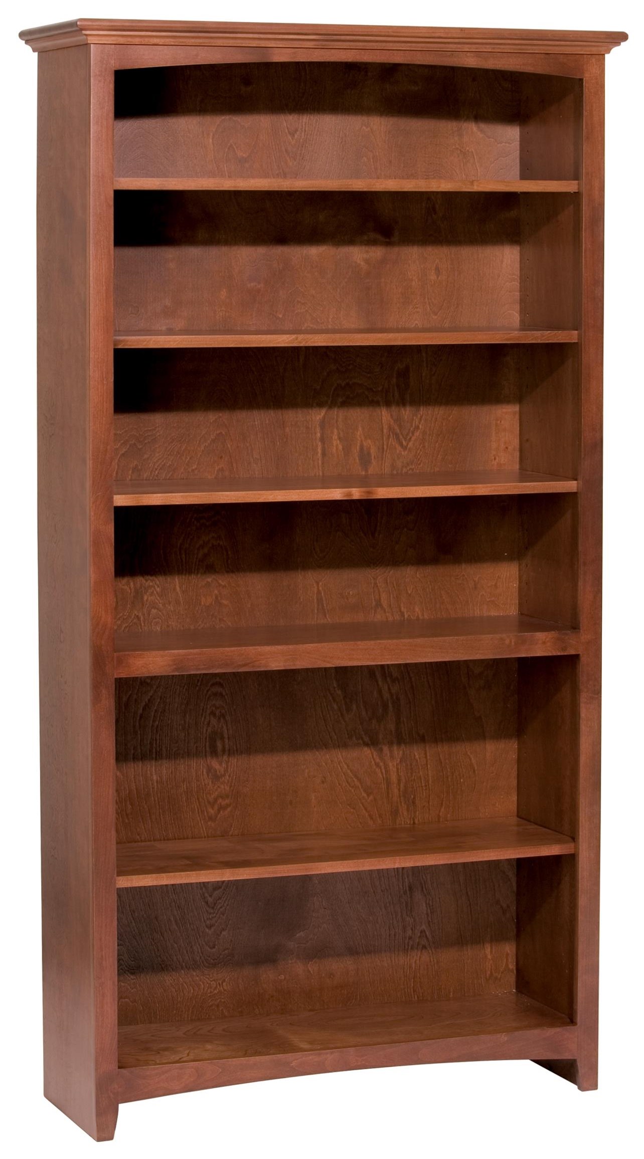Whittier Wood McKenzie Bookcase | Crowley Furniture & Mattress | Open
