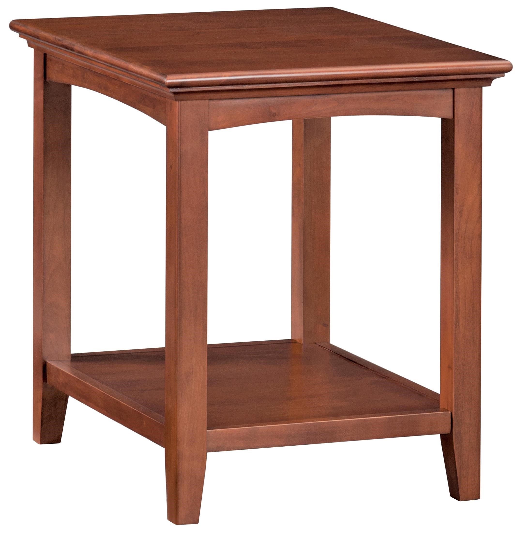 Whittier Wood McKenzie Side Table Crowley Furniture & Mattress End