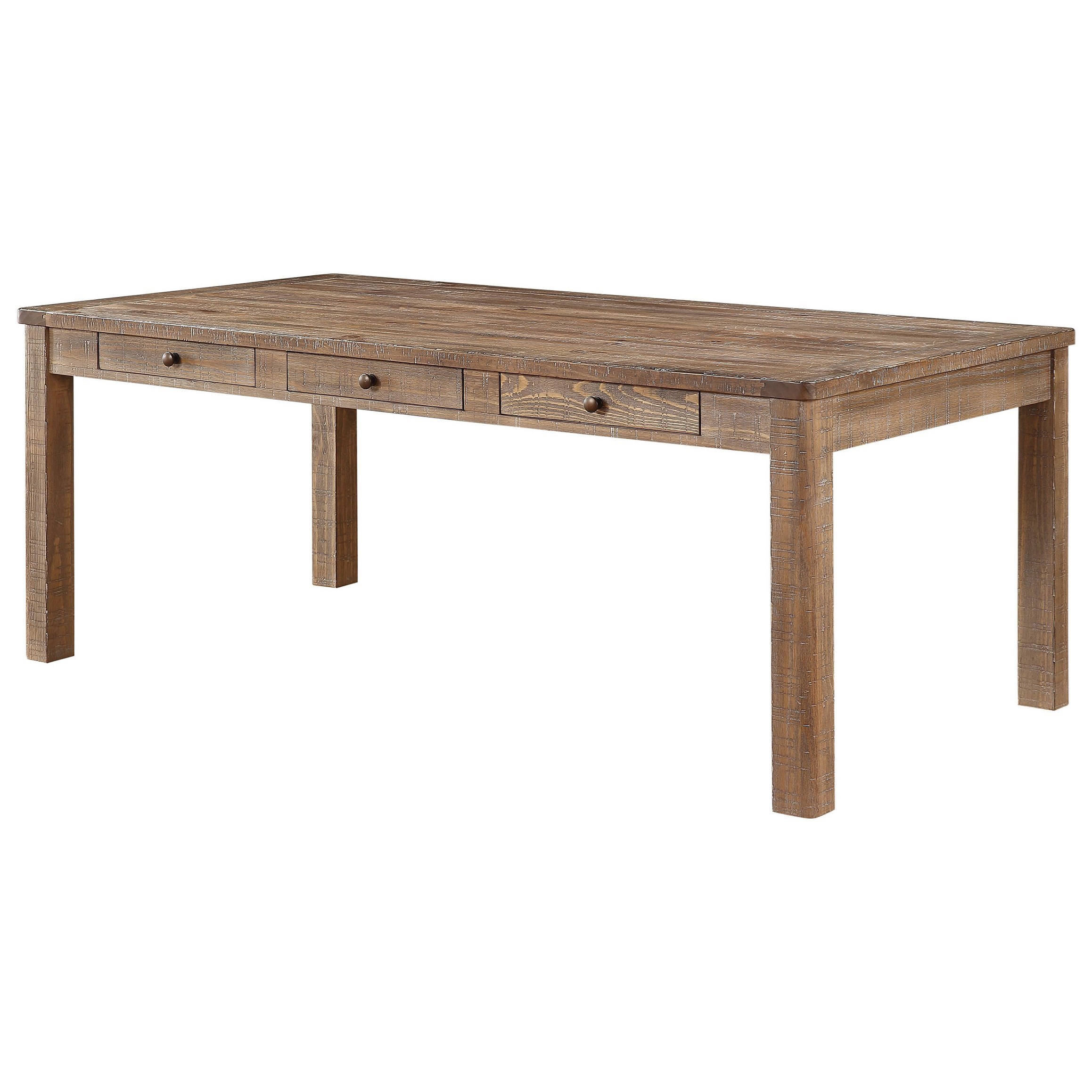 Winners Only Austin Rustic Dining Table with Storage Lindy's