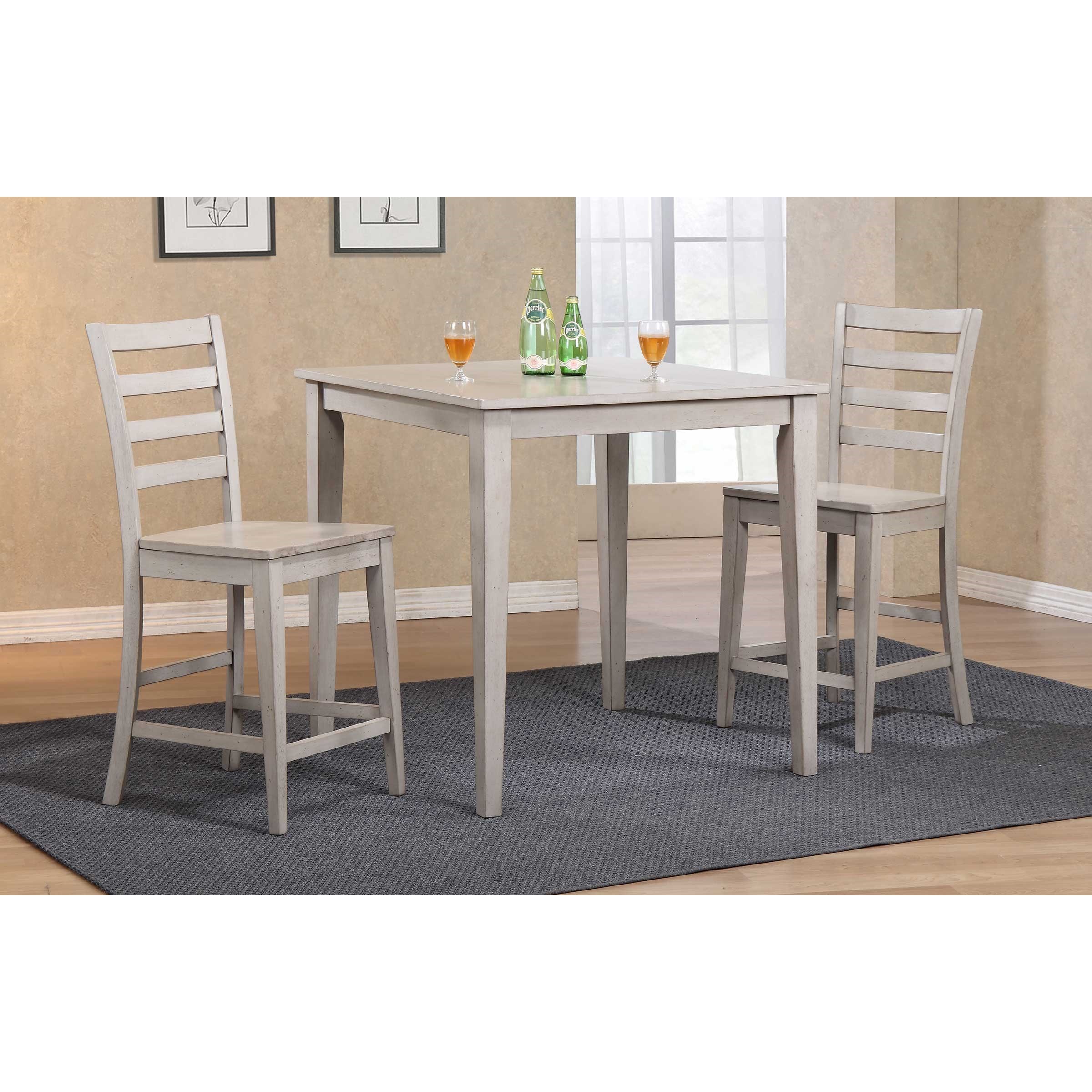 Winners Only Carmel 3 Piece Counter Height Dining Set Lindy's