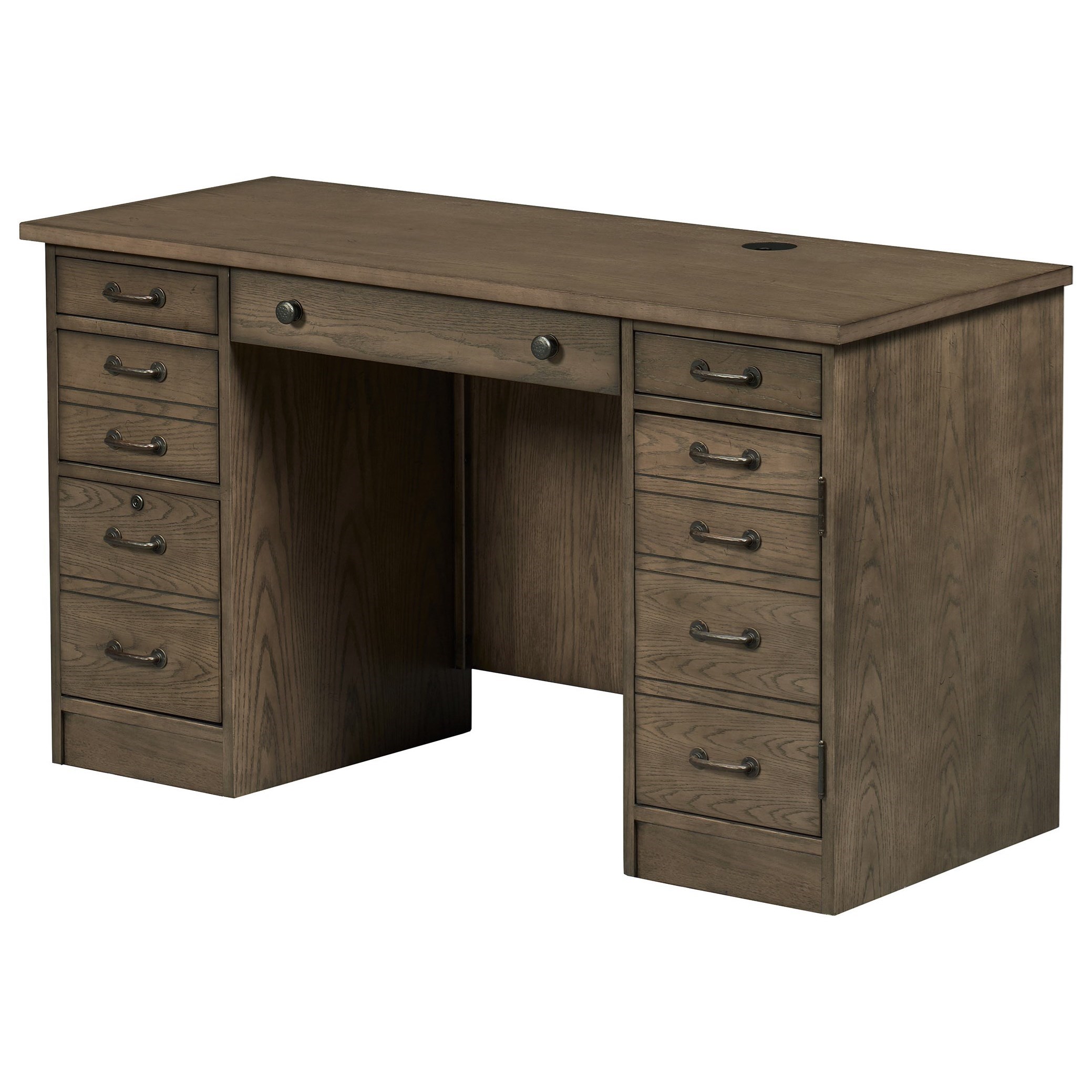 Winners Only Eastwood Transitional 54" Double Pedestal Desk with