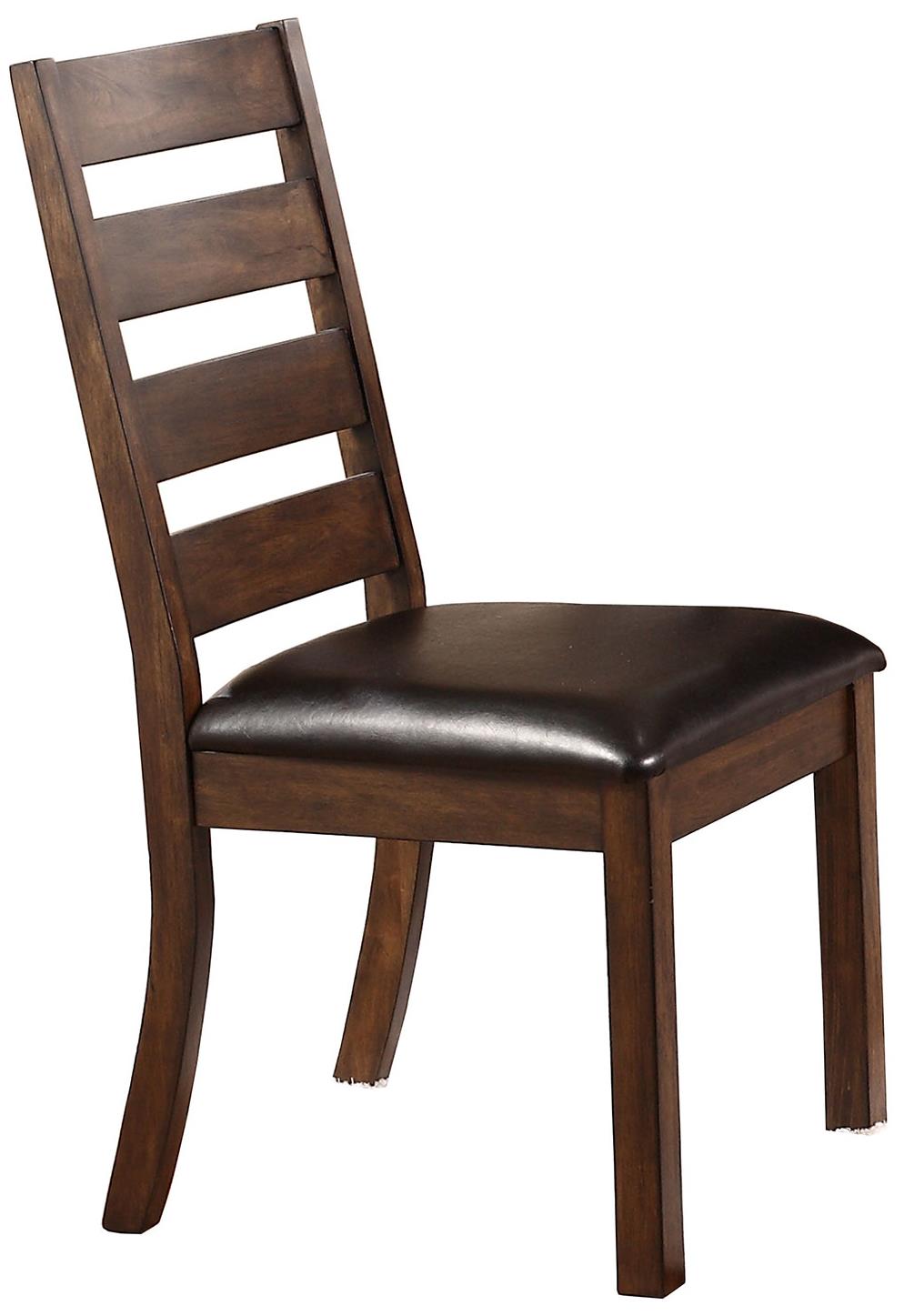 Winners Only Kendall DK2452S Ladder Back Side Chair with Upholstered