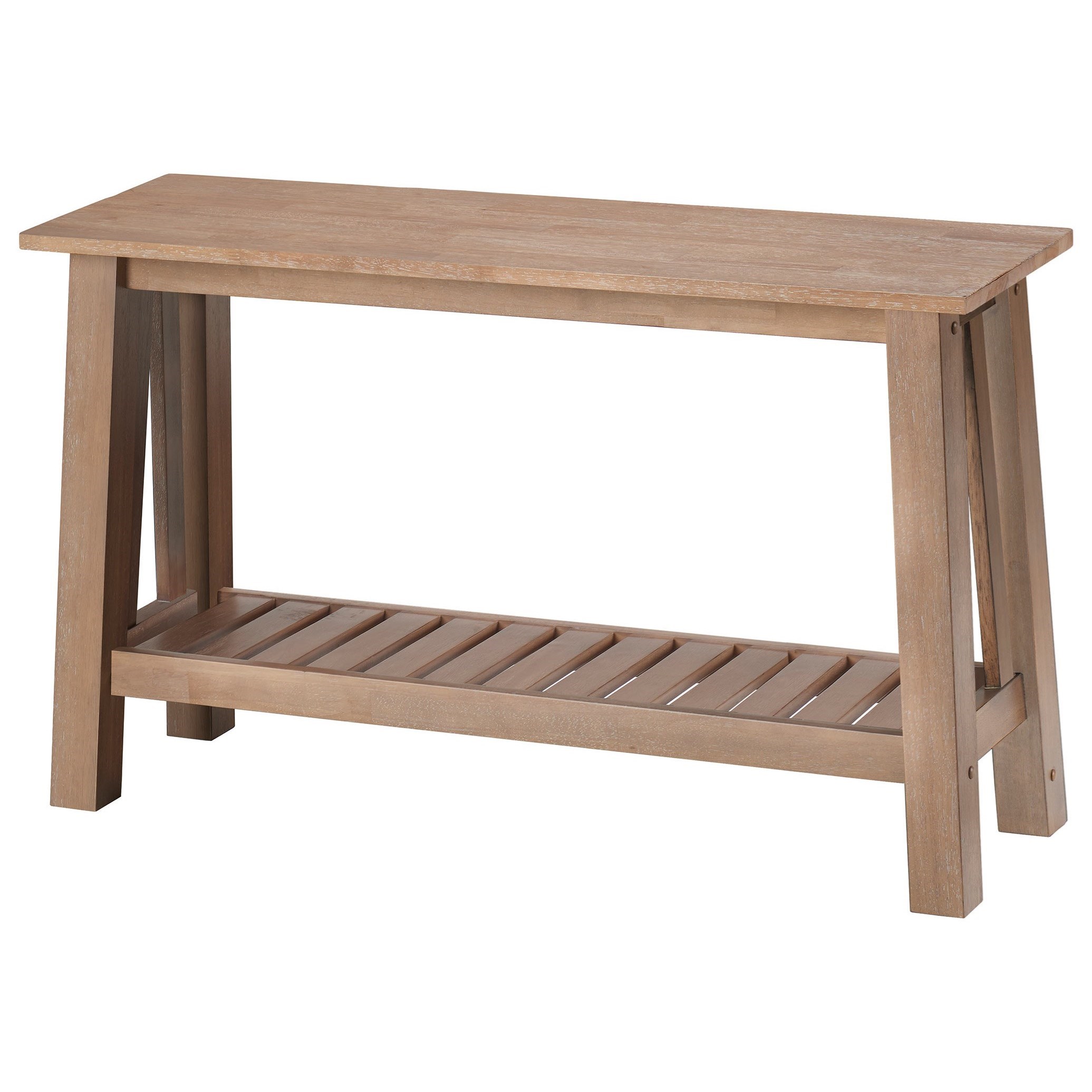 Winners Only Riverside Transitional 50" Sofa Table with Slatted Shelf