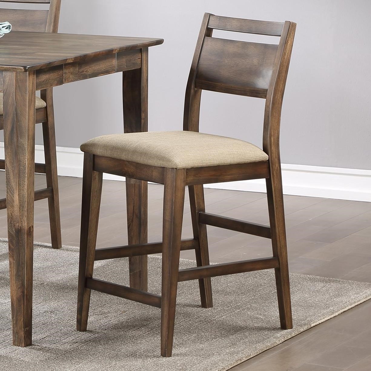 Winners Only Zoey Counter Height Cushion Barstool Conlin's Furniture